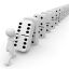 Ilustrasi Efek Domino