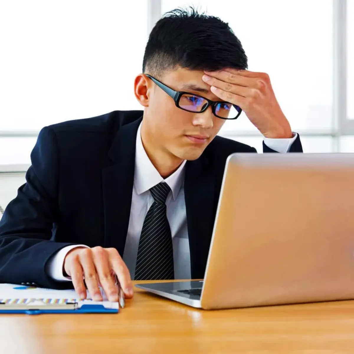 Ilustrasi Orang Pusing Banyak Masalah