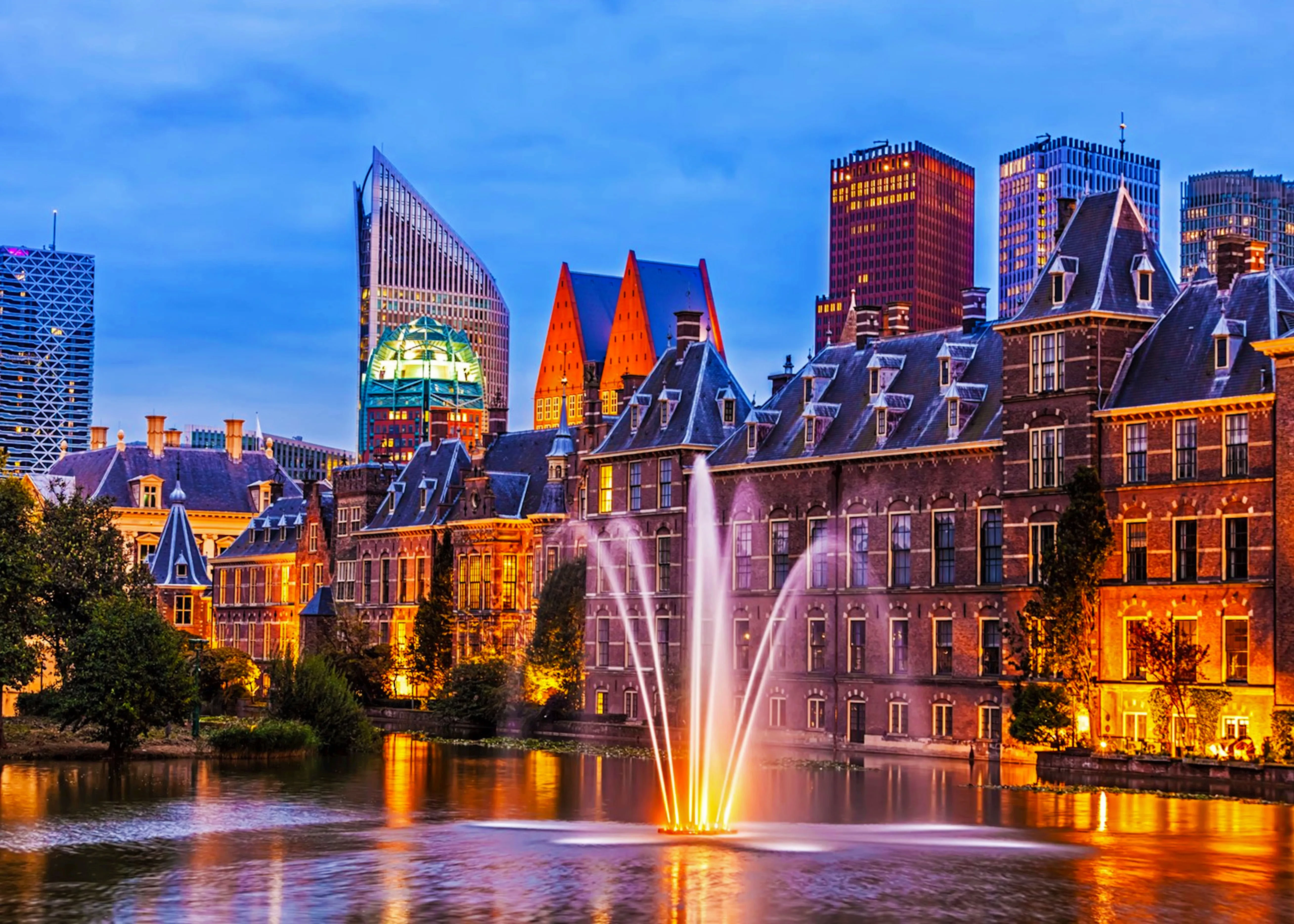 05 den haag skyline netherlands