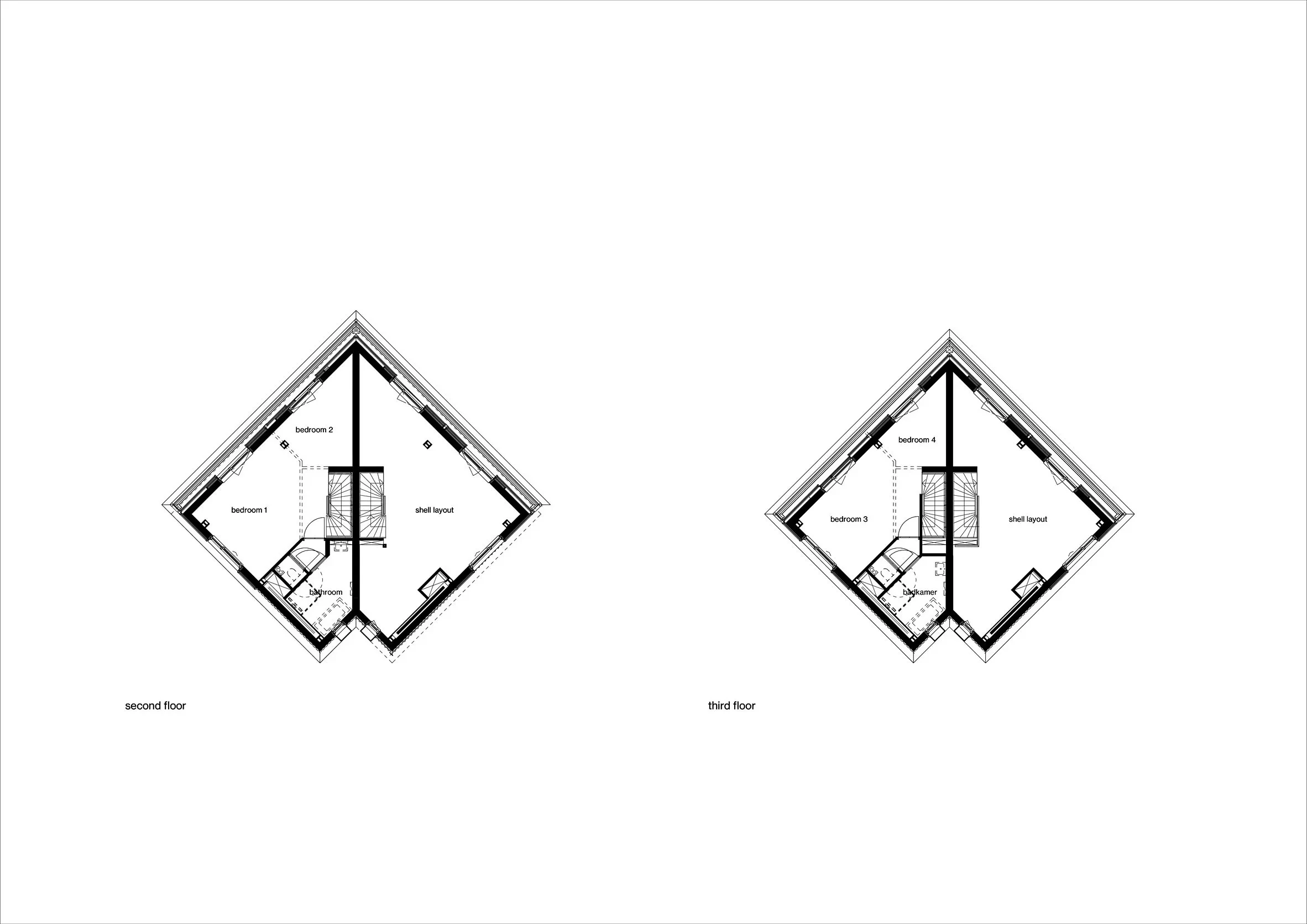 10 v8 architects circular design rotterdam villa residu dezeen plans dezeen 2364 col 0