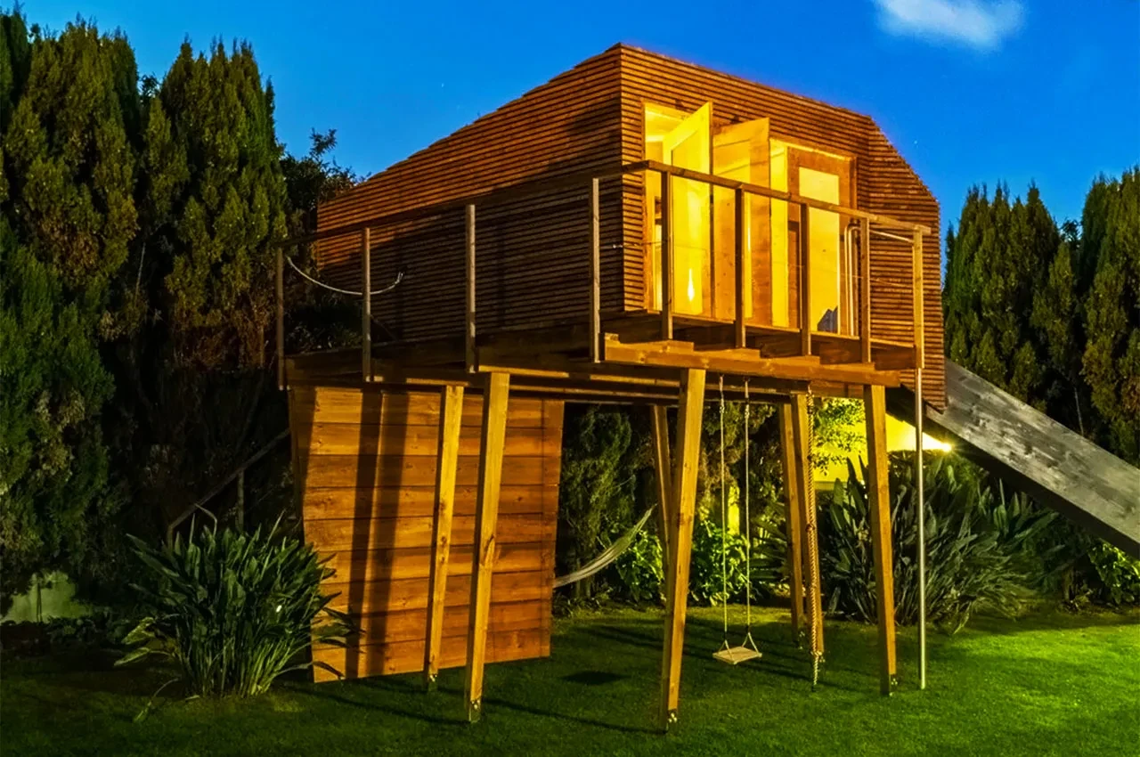 01 sustainable wooden treehouse 2