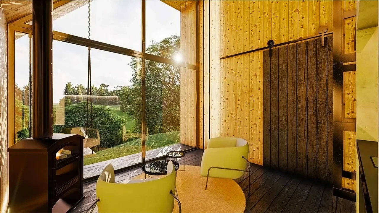 08 modern cabin design to reduce waste 12