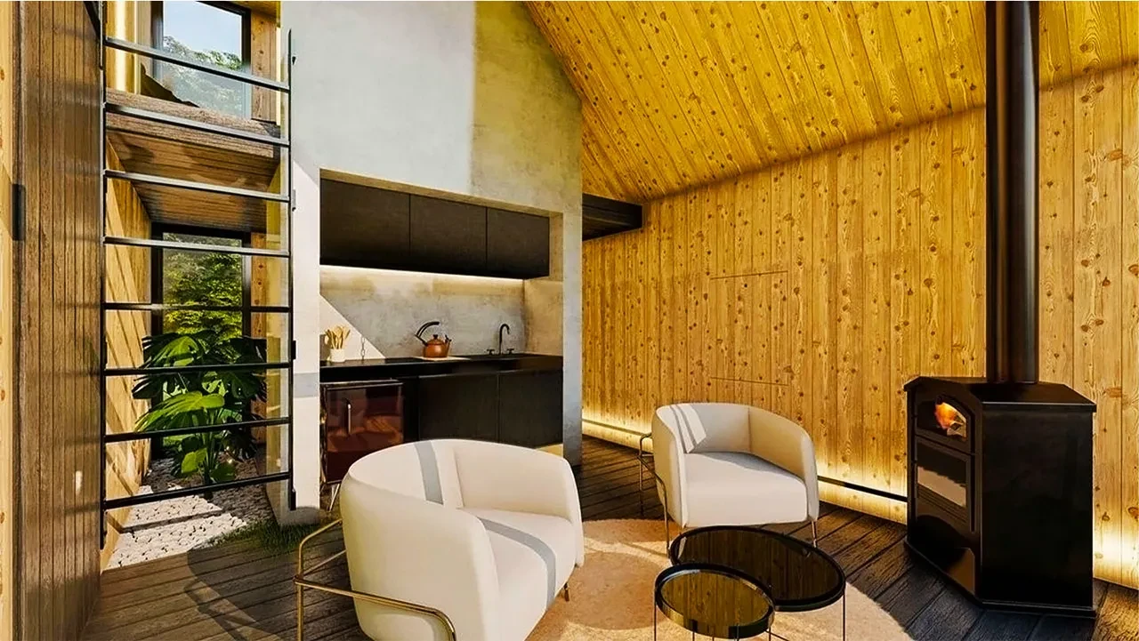 09 modern cabin design to reduce waste 18