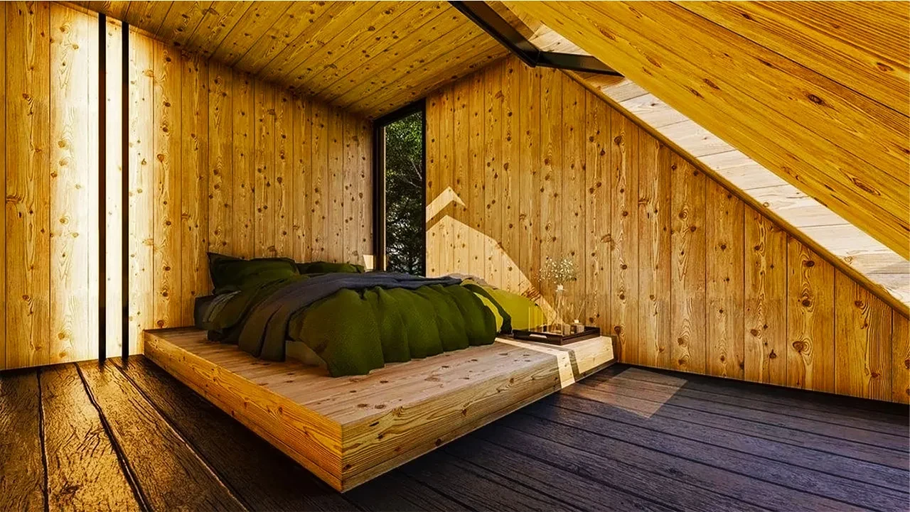 10 modern cabin design to reduce waste 13