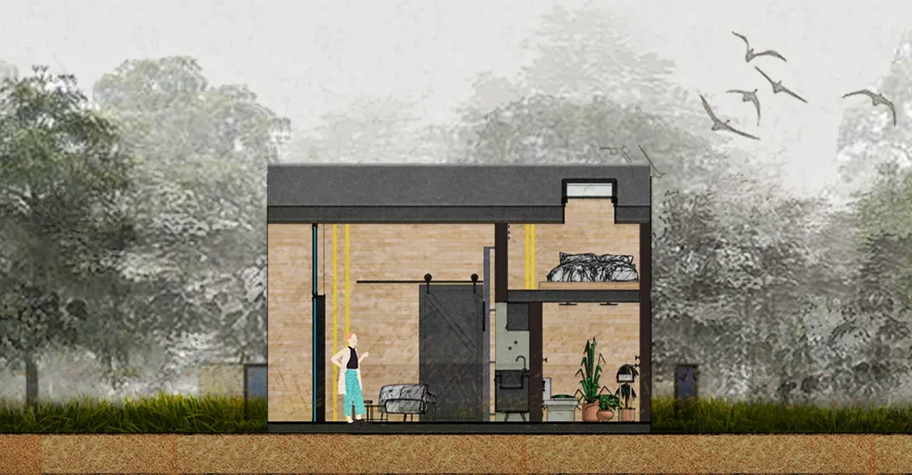 17 modern cabin design to reduce waste 6