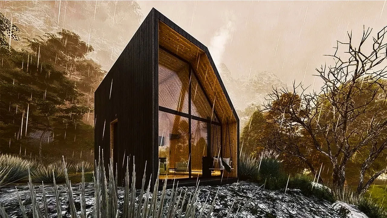 18 modern cabin design to reduce waste 16