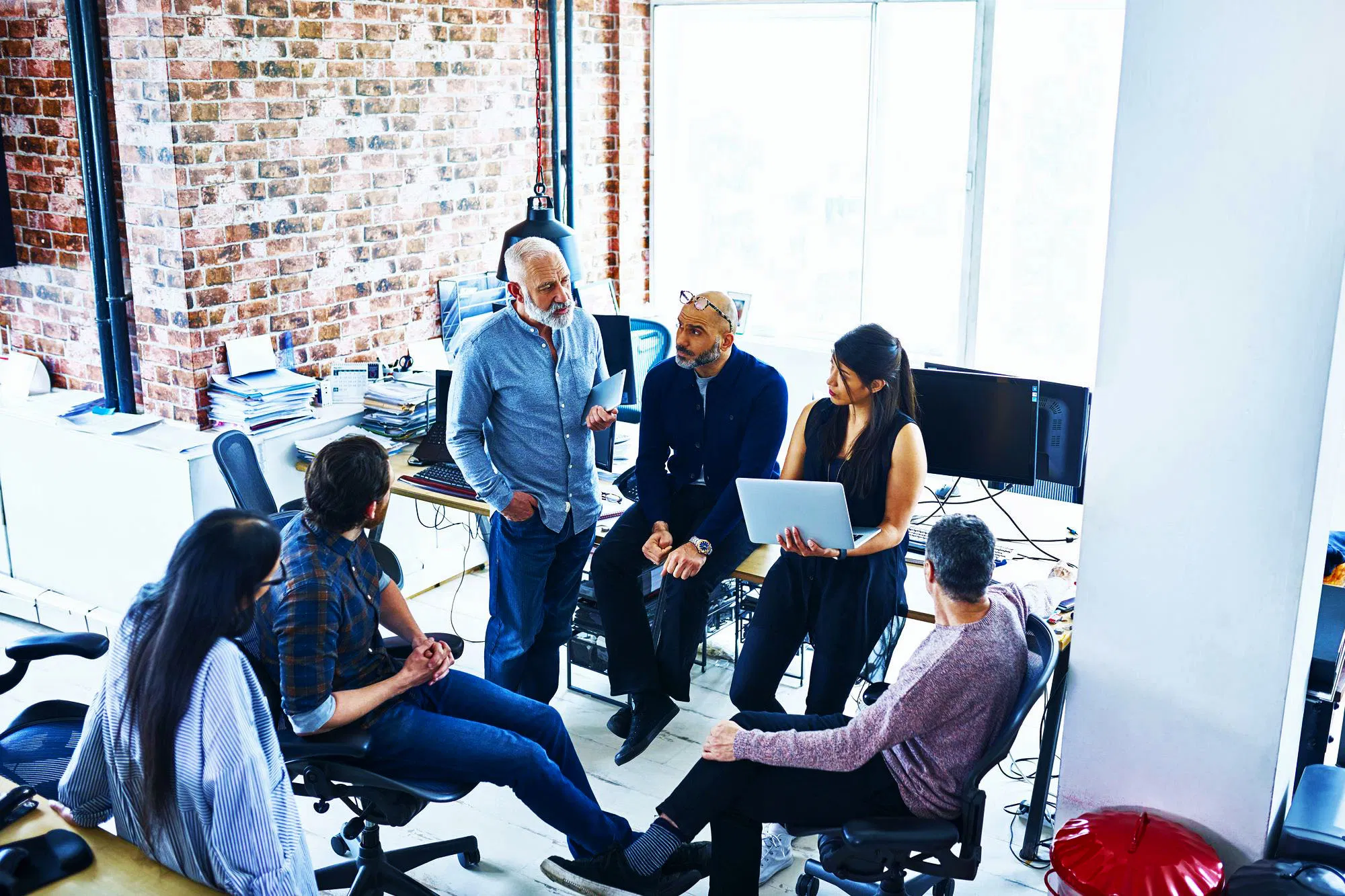 ilustrasi lingkungan yang produktif