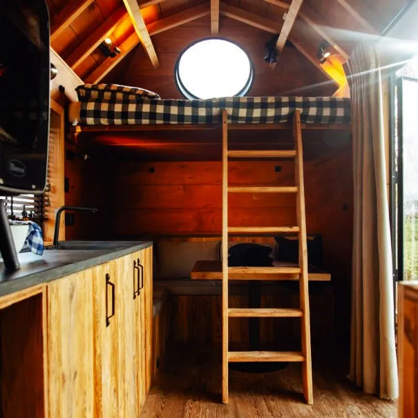 this artisanal tiny house built in belgium is a mix of sustainability and rustic charm 2
