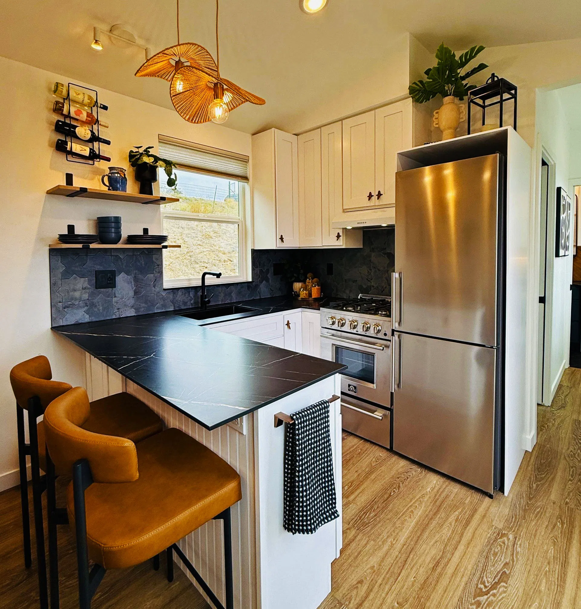 tiny tandem is a high end tiny home with two bedrooms and modern luxuries 7