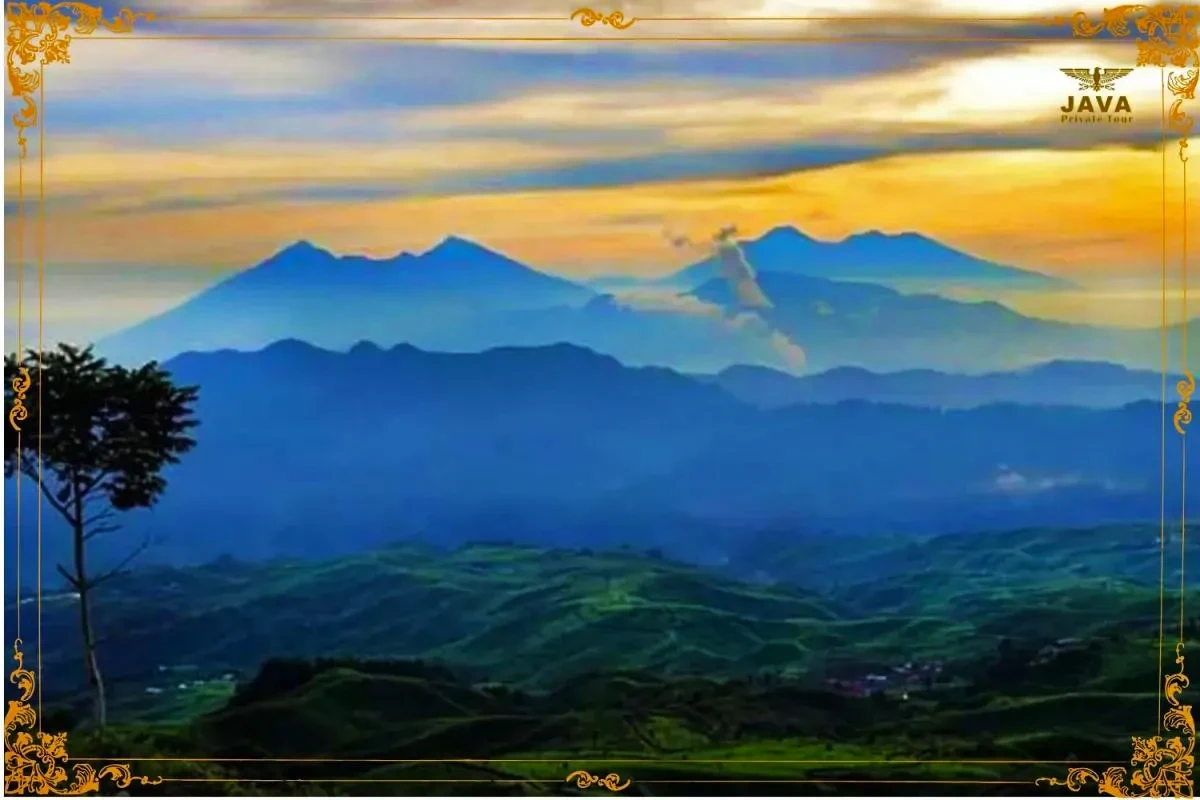 Ilustrasi Gunung Salak Halimun