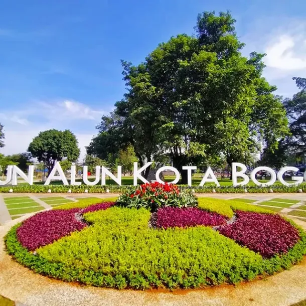 Ilustrasi Alun-alun Kota Bogor
