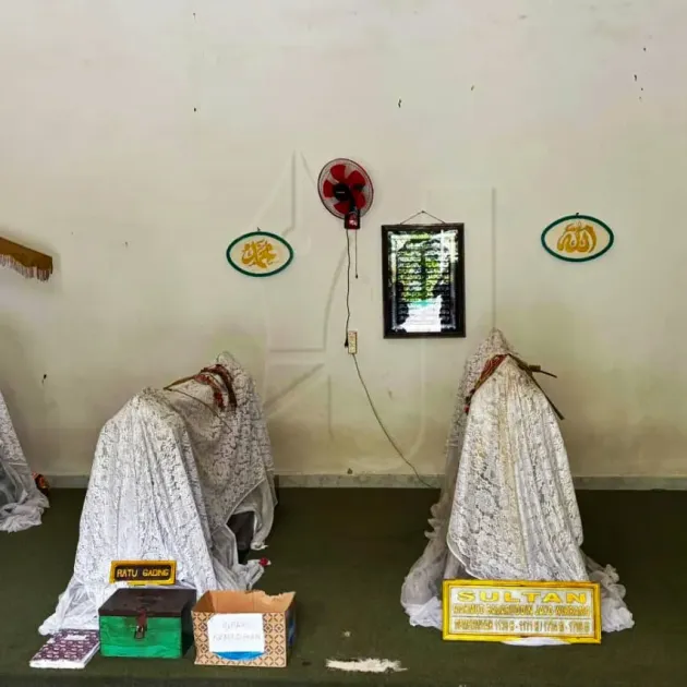 Ilustrasi Makam Sultan Mahmud Badaruddin I, Palembang