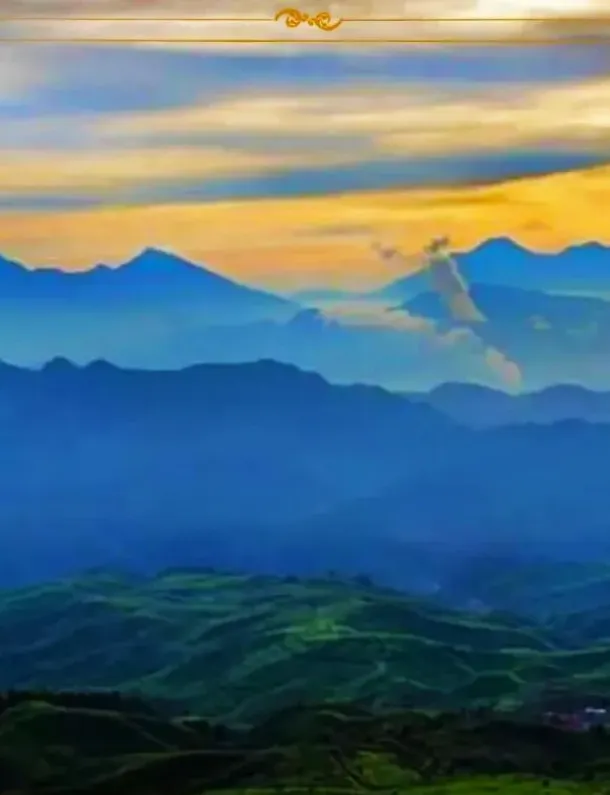 Ilustrasi Gunung Salak Halimun