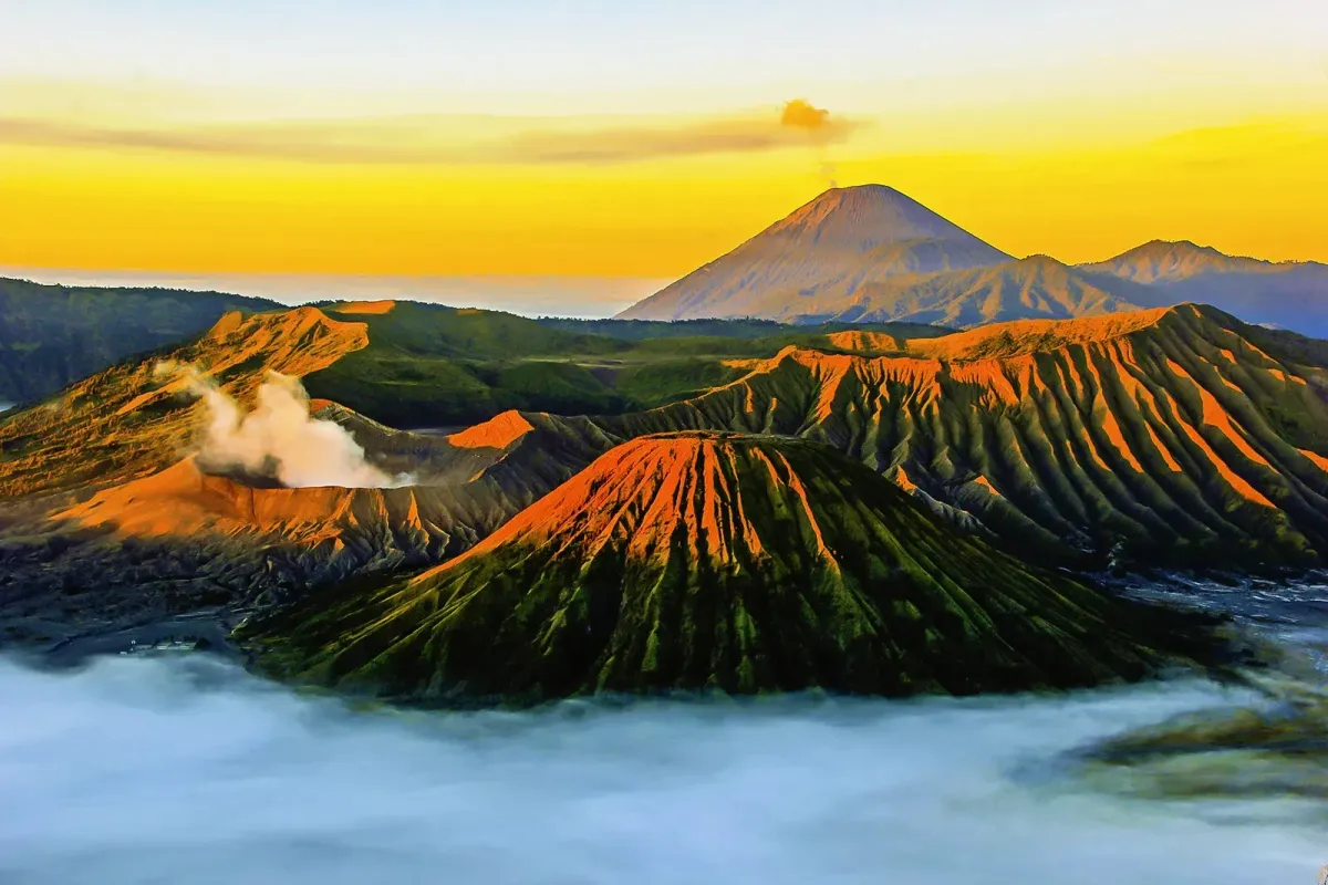 Ilustrasi Kawasan Gunung Bromo