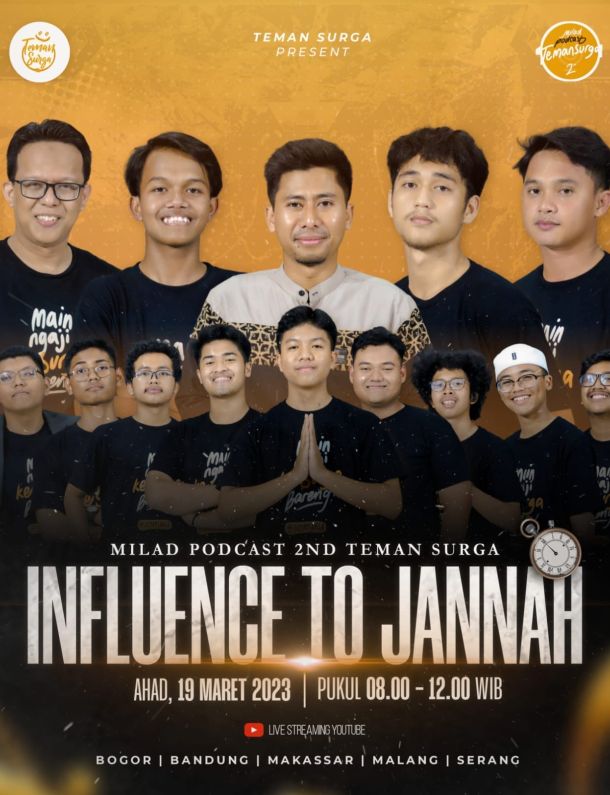 Flyer Influence To Jannah 2023