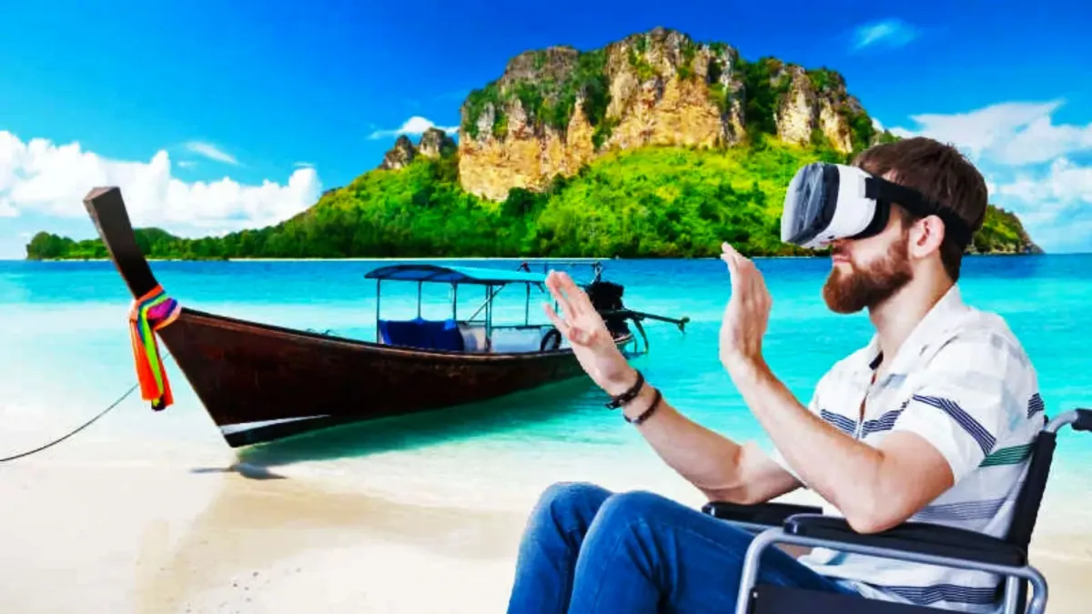Ilustrasi Wisata Virtual