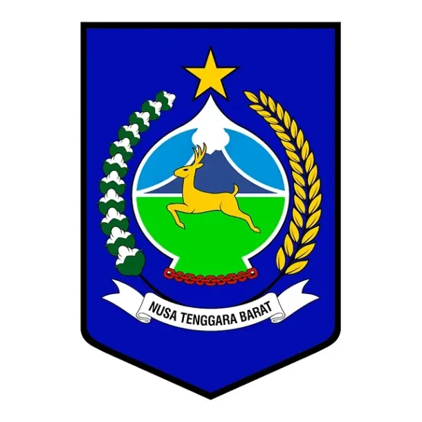 Ilustrasi Logo Provinsi Nusa Tenggara Barat (NTB)