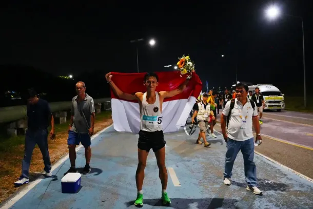 Ilustrasi Peraih Medali Emas SEA GAMES 2025 dari Indonesia