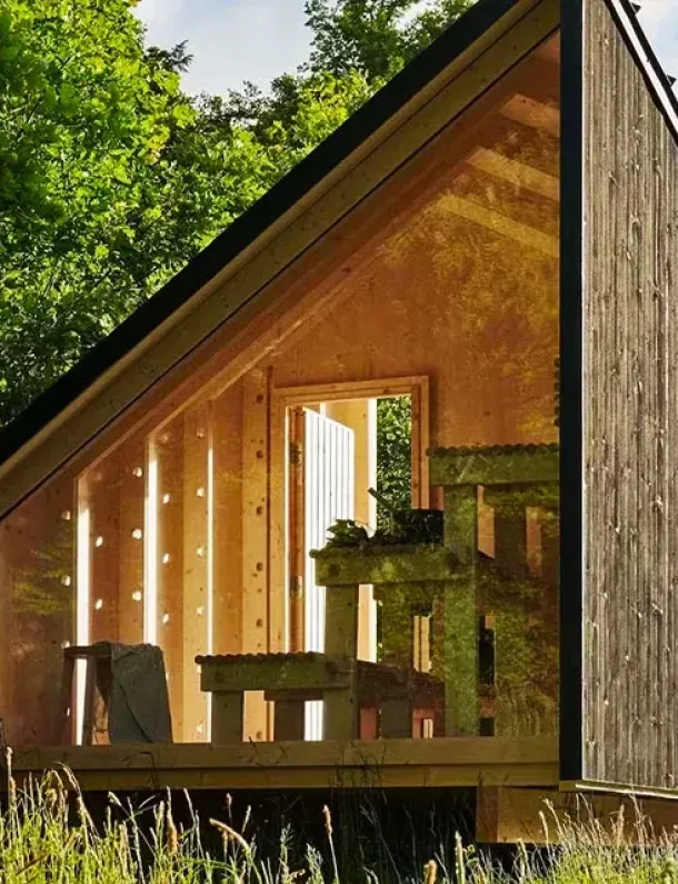 Ilustrasi Kabin Mini Modular