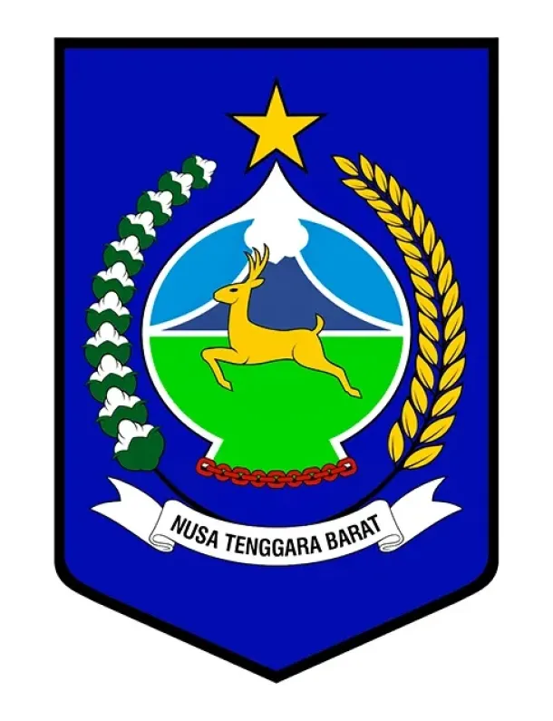 Ilustrasi Logo Provinsi Nusa Tenggara Barat (NTB)