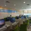 Area baca Perpustakaan Nasional RI&mdash;deretan meja, kursi, dan jendela besar yang terang