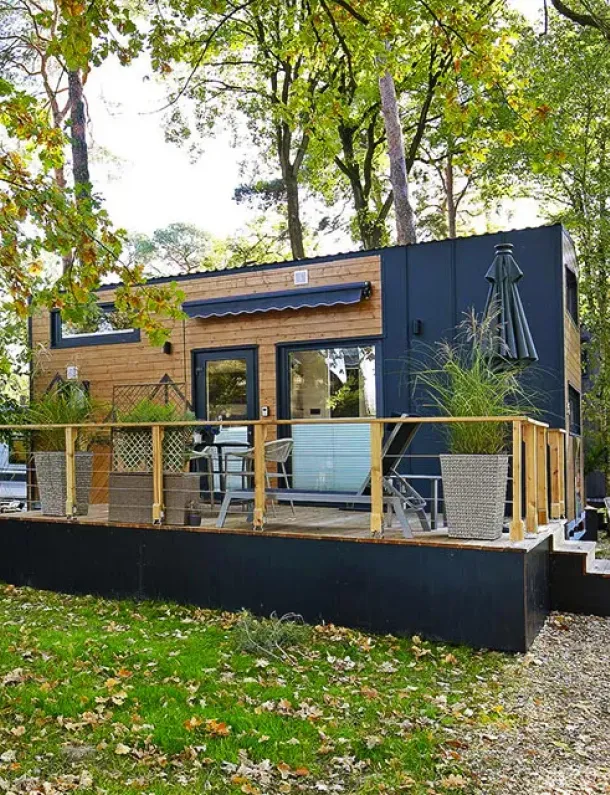 Cottage Beroda Terang dengan Desain Tiny House