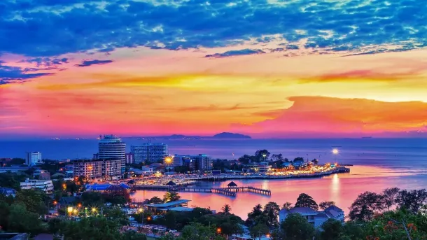 Ilustrasi Pantai Chonburi