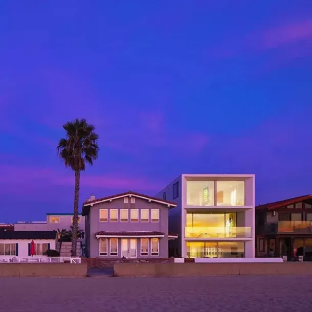 Ilustrasi Rumah Minimalis di Hermosa Beach