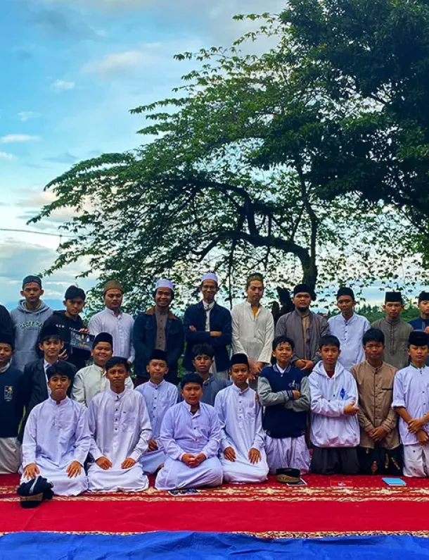 Santri Putra Pesantren Tahfidz Daarul Mutqin Bogor