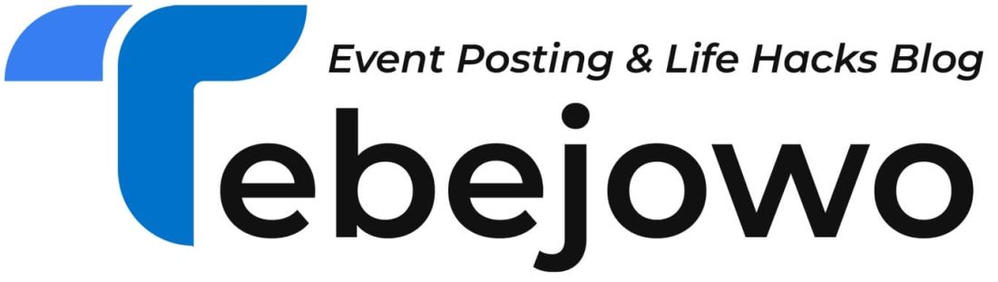 Logo Tebejowo Event Posting & Life Hacks Blog