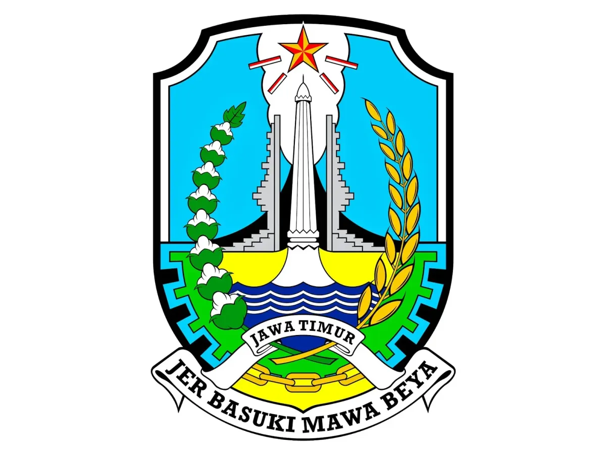 Ilustrasi Logo Provinsi Jawa Timur (Jatim)