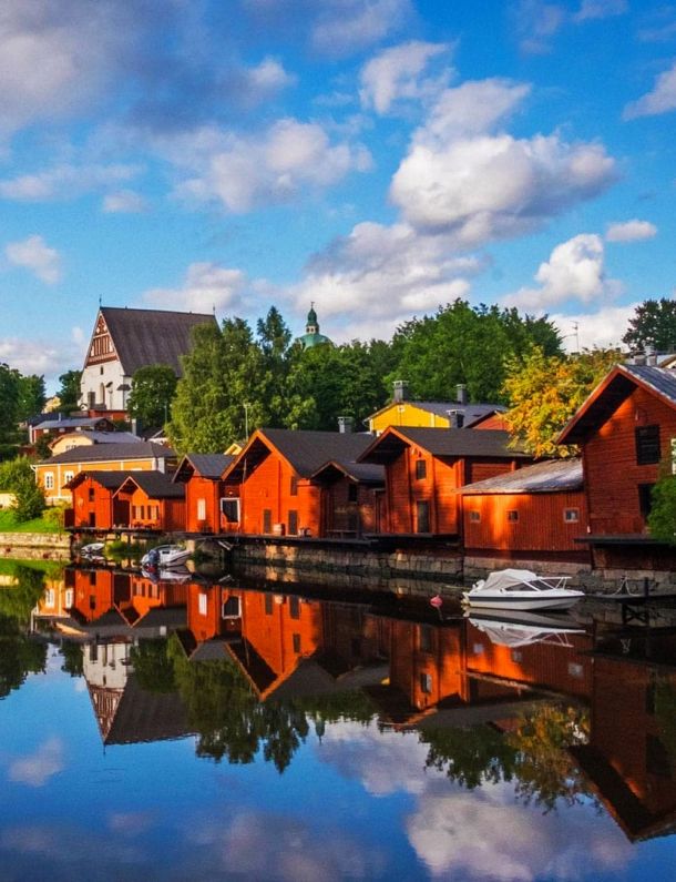 Ilustrasi Alam Finlandia
