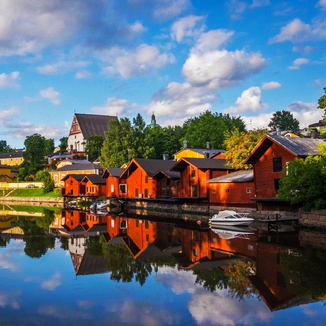Ilustrasi Alam Finlandia