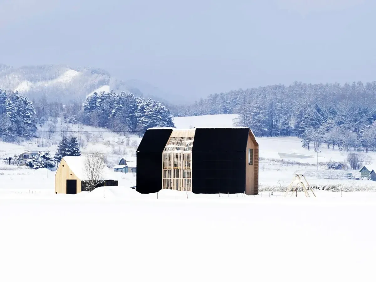 Ilustrasi Rumah Kayu Berkelanjutan