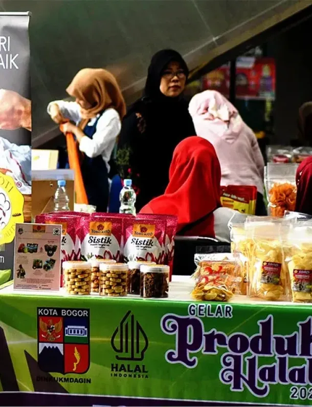 Ilustrasi Penjualan Produk Halal