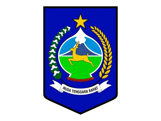 Ilustrasi Logo Provinsi Nusa Tenggara Barat (NTB)