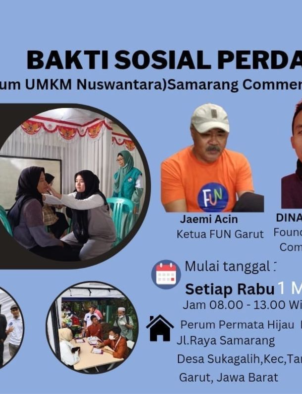 Bakti Sosial Forum UMKM Nuswantara (FUN) Samarang Command Center