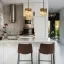 Dapur Modern dengan garis bersih. Sumber: Max Rahubovskiy
