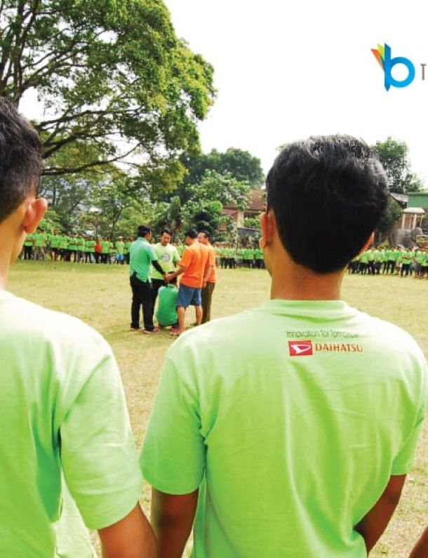 Ilustrasi Kegiatan Outbond