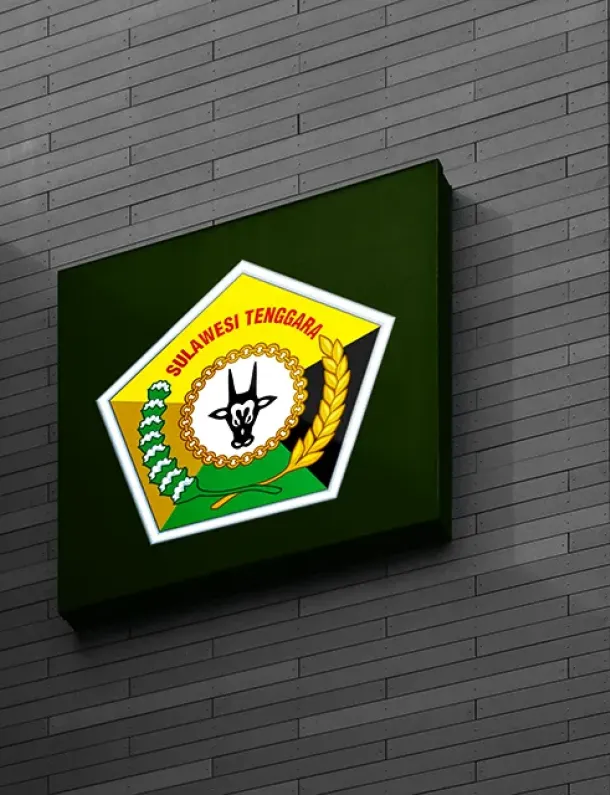 Ilustrasi Logo Provinsi Sulawesi Tenggara