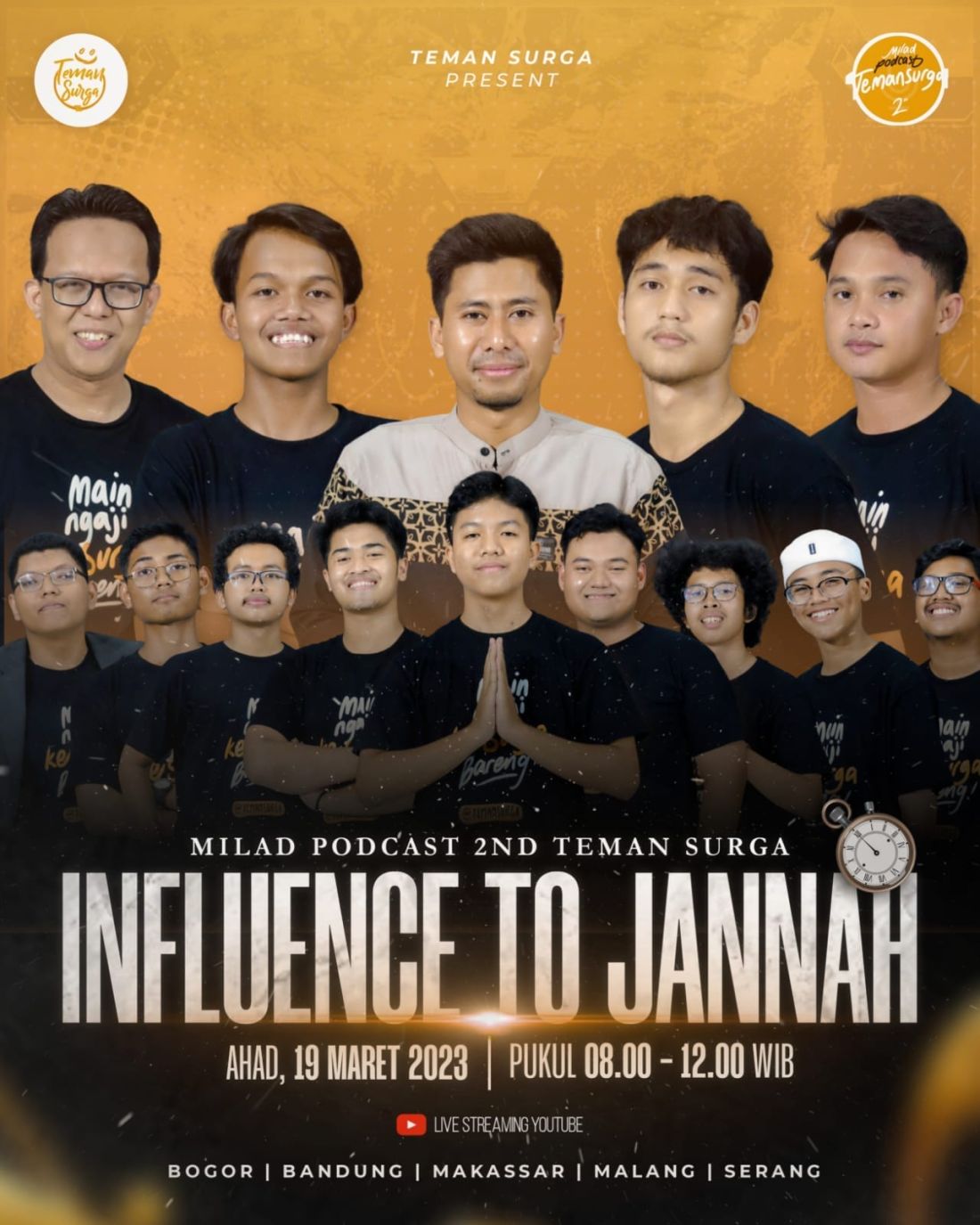 Flyer Influence To Jannah 2023