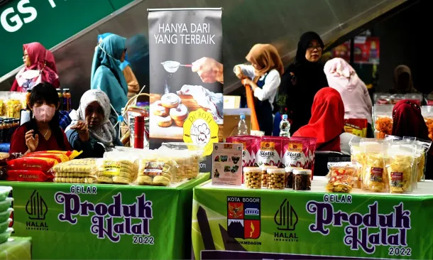 Ilustrasi Penjualan Produk Halal