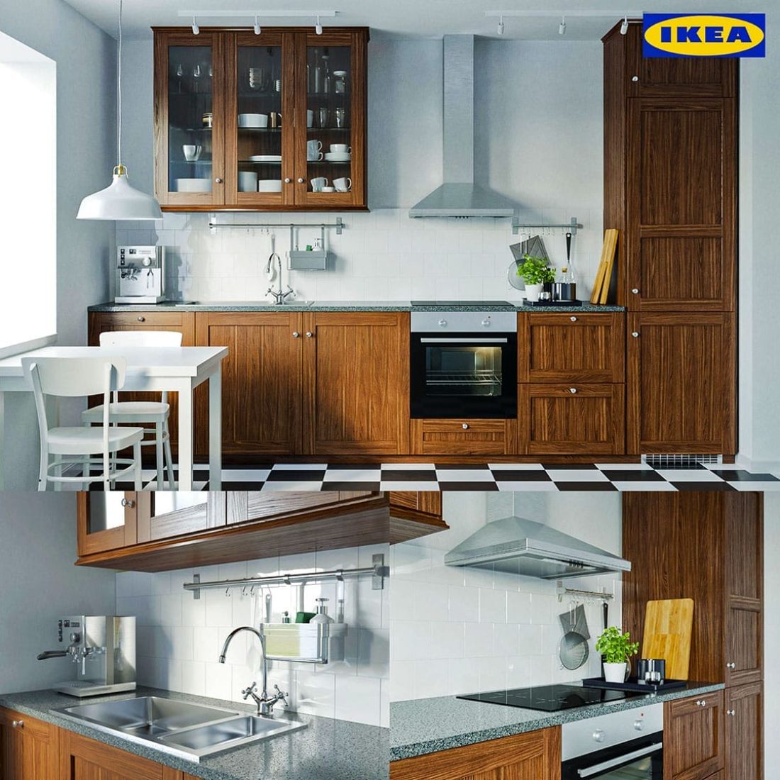Ilustrasi Model 3D Kitchen Set. Sumber: cgtrader.com