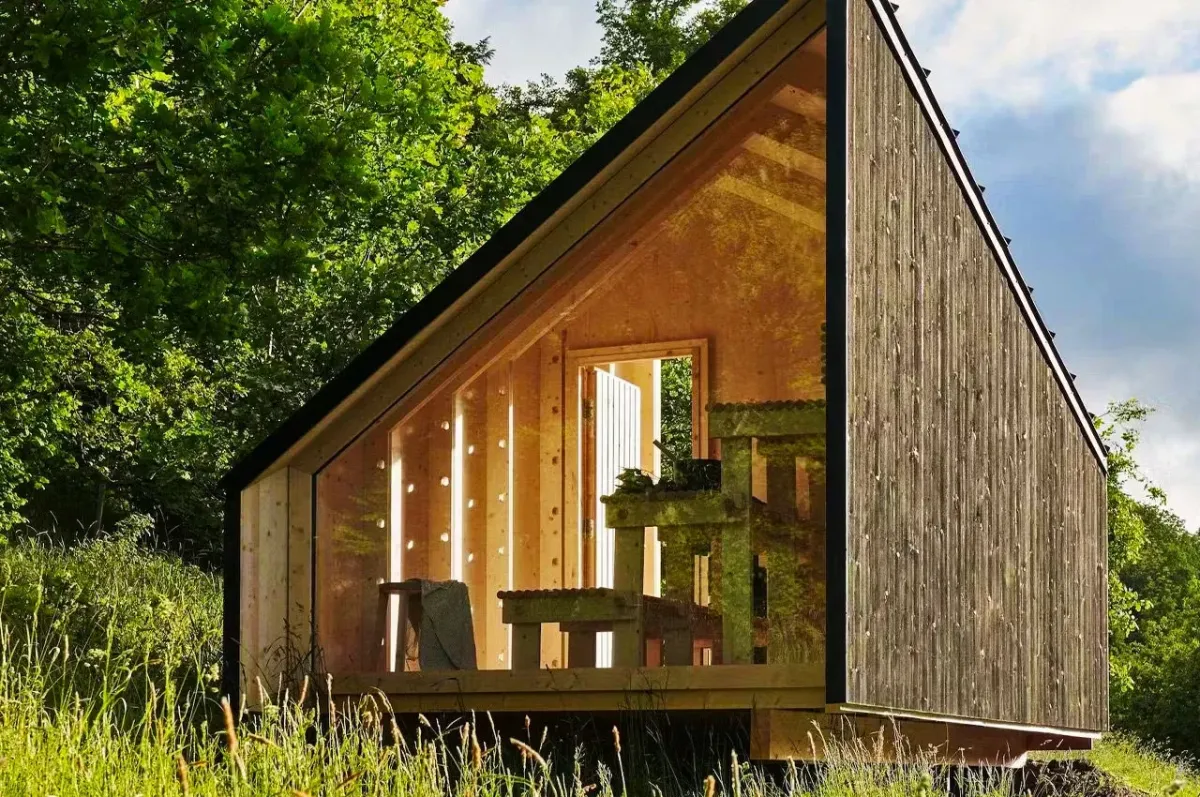 Ilustrasi Kabin Mini Modular