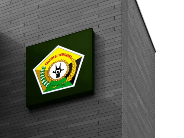 Ilustrasi Logo Provinsi Sulawesi Tenggara