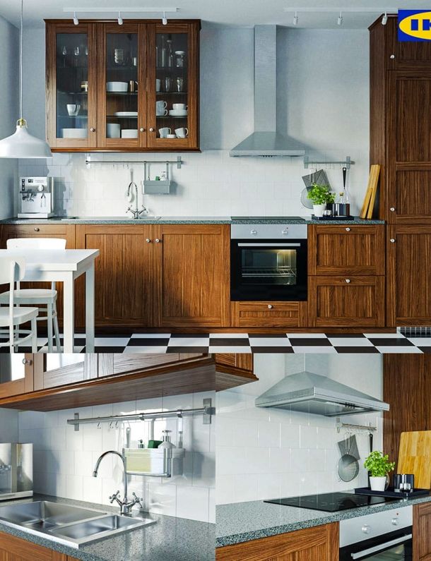 Ilustrasi Model 3D Kitchen Set. Sumber: cgtrader.com
