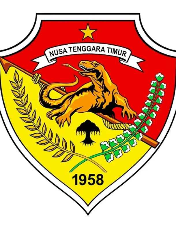 Ilustrasi Logo Provinsi Nusa Tenggara Timur (NTT)