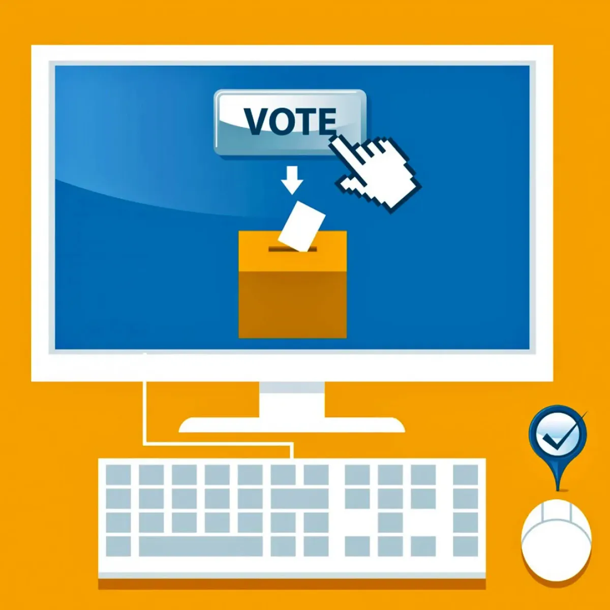 Ilustrasi E-Voting