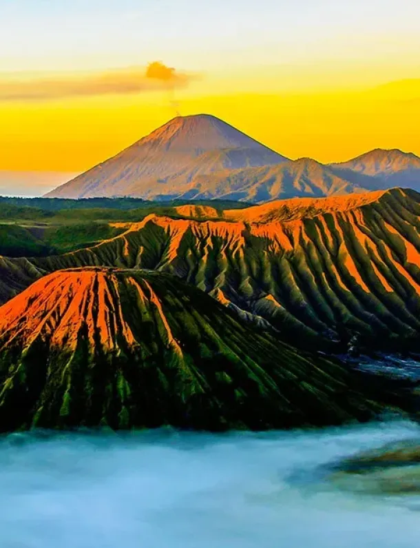 Ilustrasi Kawasan Gunung Bromo