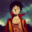 Ilustrasi Luffy Si Topi Jerami